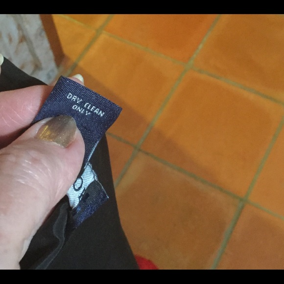 Ann Taylor Black Skirt with Small Ruffle Hem 4 EUC - Picture 6 of 6